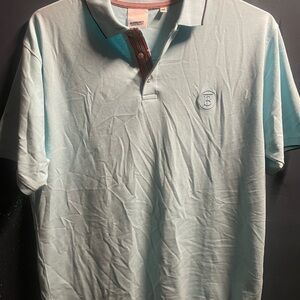 Burberry Light Blue Polo Shirt